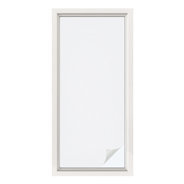 Folie geam intimitate model vitraliu Alb delicat