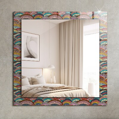 Oglinda perete decorativa Arce colorate Valuri