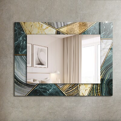 Oglinda cu decor Model geometric abstract