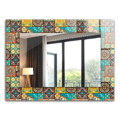 Oglinda cu decor Mozaic colorat