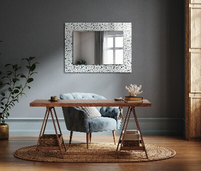 Decoratiuni perete cu oglinda Mozaic Terrazzo