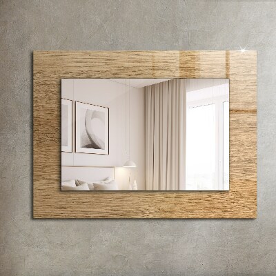 Oglinda decor perete Textura lemnului