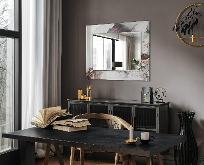 Oglinda perete decorativa Artă abstractă din marmură