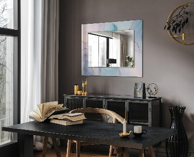 Decoratiuni perete cu oglinda Acuarelă artă abstractă