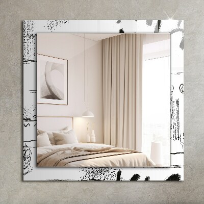 Oglinda decor perete Șabloane abstracte moderne