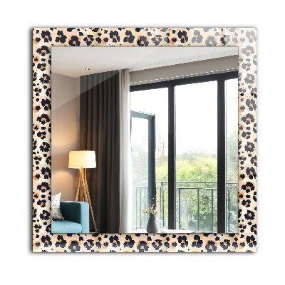 Oglinda cu decor Model leopard