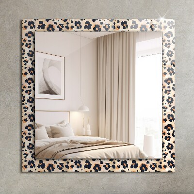 Oglinda cu decor Model leopard