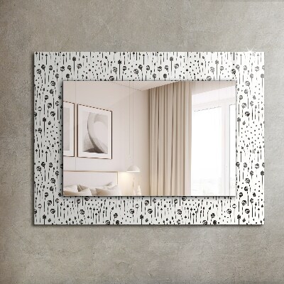 Oglinda imprimata Natură minimalistă