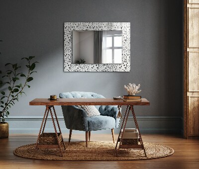 Oglinda imprimata Natură minimalistă