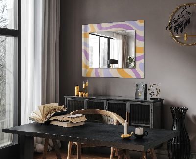 Oglinda perete decorativa Motive colorate
