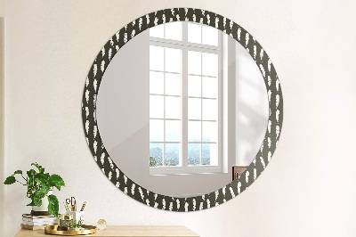 Oglinda rotunda decor perete Pene