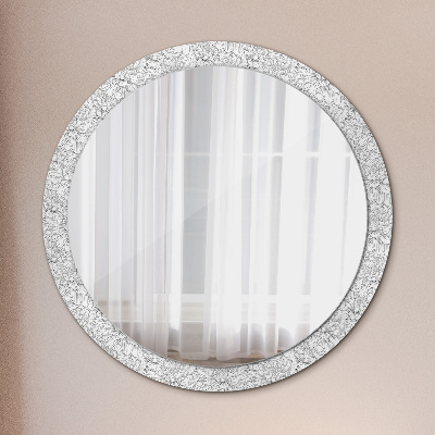 Oglinda rotunda decor perete Flori lotos