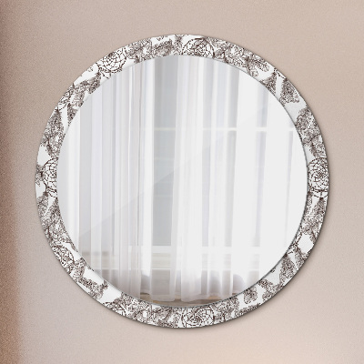Oglinda rotunda decor perete Pene de vis