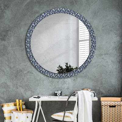 Oglinda perete decorativa rotunda Model boho