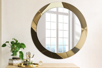 Decor oglinda rotunda Abstracție modernă