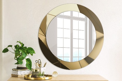 Decor oglinda rotunda Abstracție modernă
