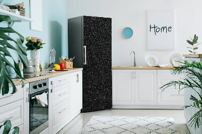 magnet decorativ pentru frigider Textura neagră