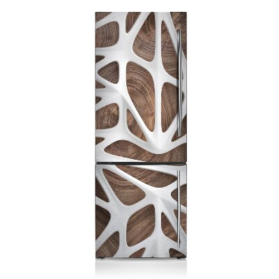 magnet pentru frigider Lemn abstract