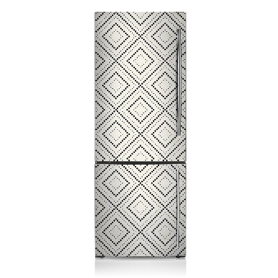 magnet decorativ pentru frigider Model geometric