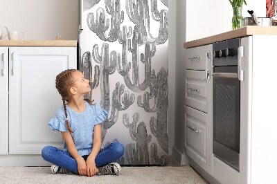 magnet pentru frigider Cactus pictat