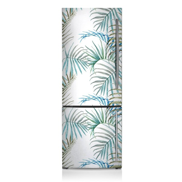 capac decorativ pentru frigider Frunze tropicale