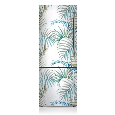 capac decorativ pentru frigider Frunze tropicale