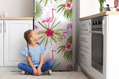 magnet decorativ pentru frigider Flăcări și flori
