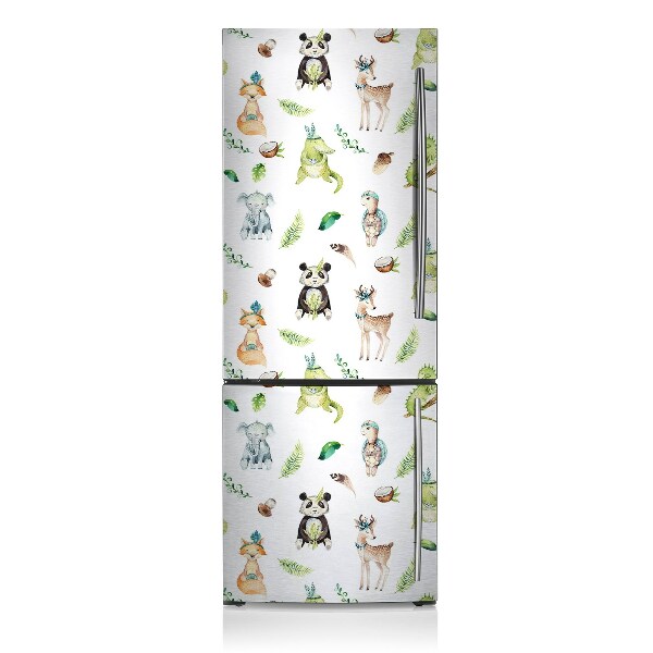 magnet decorativ pentru frigider Animale fericite