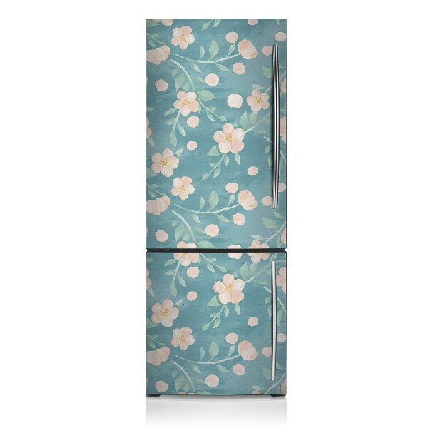 magnet decorativ pentru frigider Flori pastelate