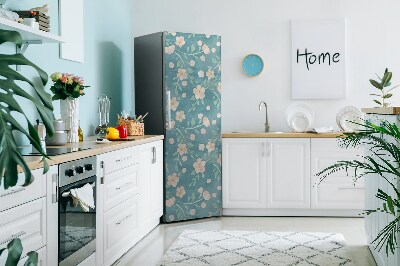 magnet decorativ pentru frigider Flori pastelate