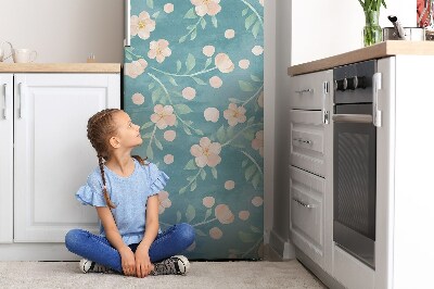 magnet decorativ pentru frigider Flori pastelate