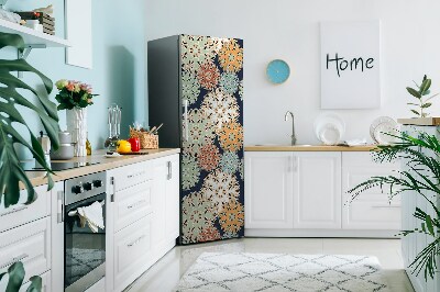 capac decorativ pentru frigider Mandalas colorat