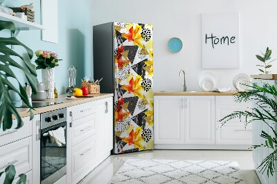capac decorativ pentru frigider Triunghi geometric