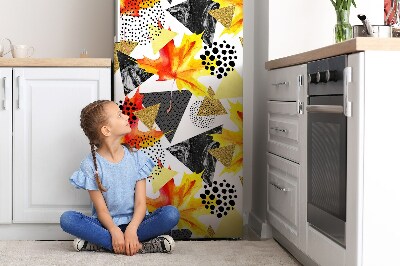 capac decorativ pentru frigider Triunghi geometric