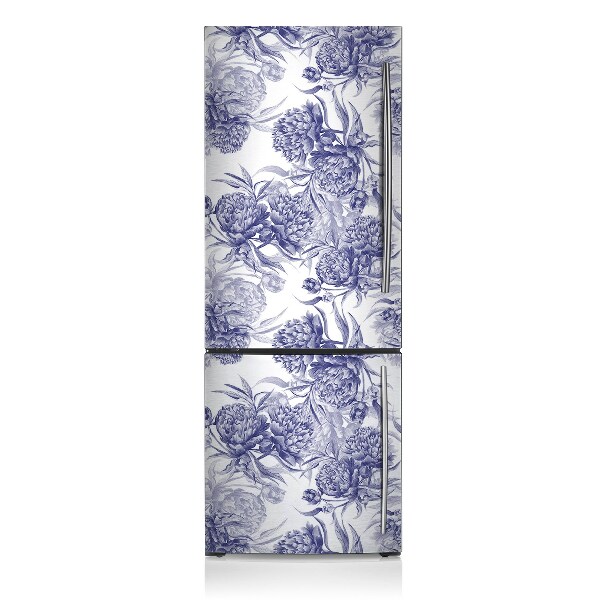 capac decorativ pentru frigider Bujori purpurii
