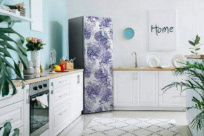 capac decorativ pentru frigider Bujori purpurii
