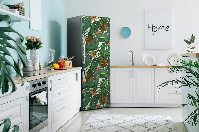 capac decorativ pentru frigider Ananas tropical
