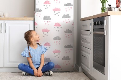 magnet pentru frigider Nori minimalisti