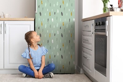 capac decorativ pentru frigider Model scandinav