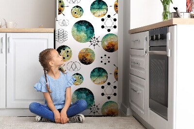 magnet pentru frigider Model galactic