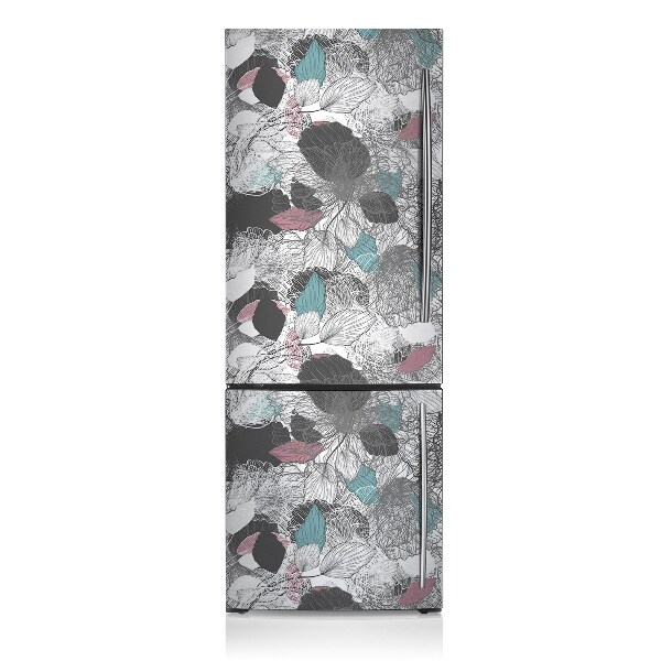 capac decorativ pentru frigider Model floral