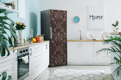 capac decorativ pentru frigider Model în stilul damascului
