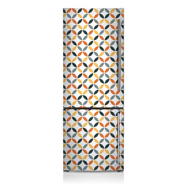 capac decorativ pentru frigider Roți geometrice