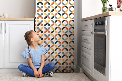 capac decorativ pentru frigider Roți geometrice