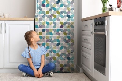 capac decorativ pentru frigider Model geometric