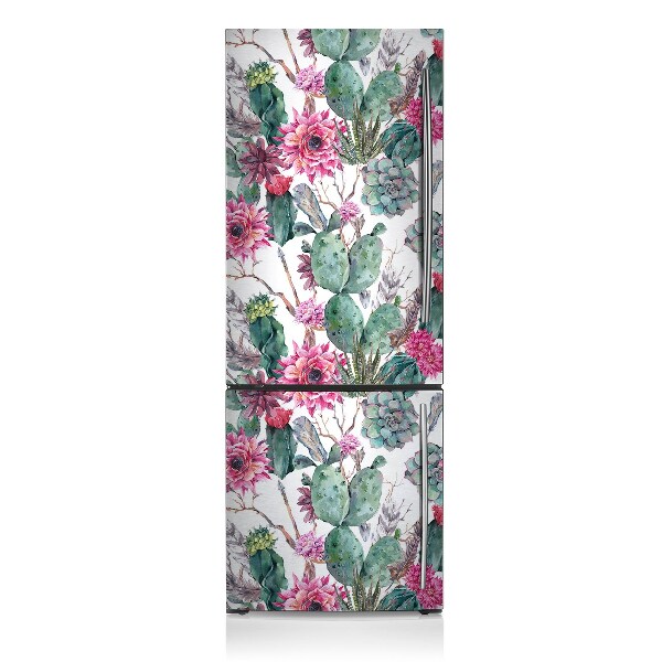 capac decorativ pentru frigider Cacti exotici