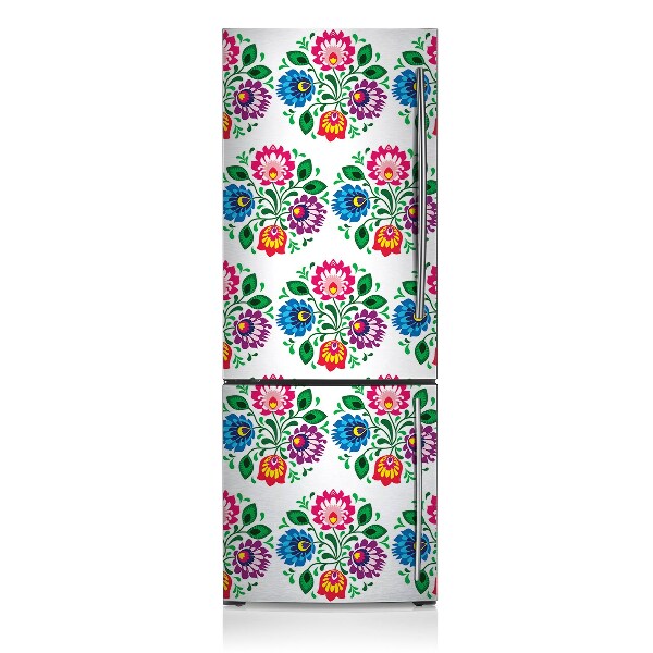 capac decorativ pentru frigider Flori într-un stil floral