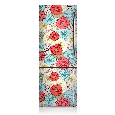 capac decorativ pentru frigider Model floral