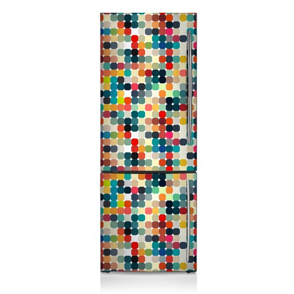 capac decorativ pentru frigider Model geometric