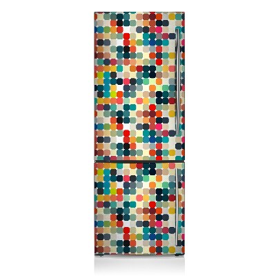 capac decorativ pentru frigider Model geometric